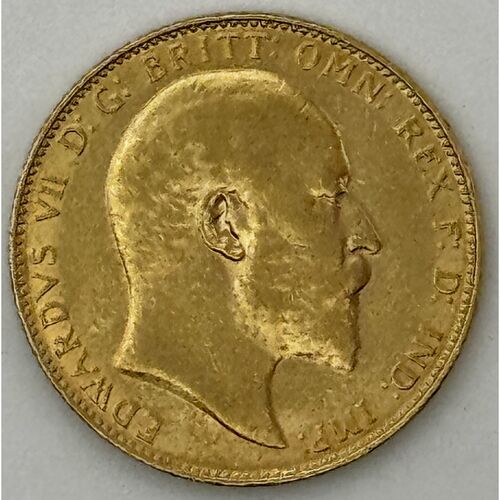1907 full gold sovereign