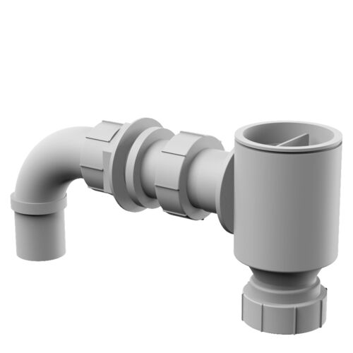 Screened Overflows To Suit Tank Body - 42mm - 1 1/2 inch Extended Reach