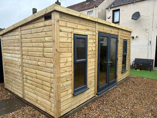 #PVC053 16x10 Pent Summer House