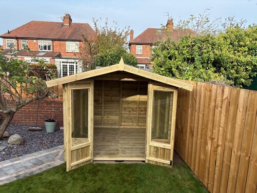 #SHA085 8x8 Apex Summer House