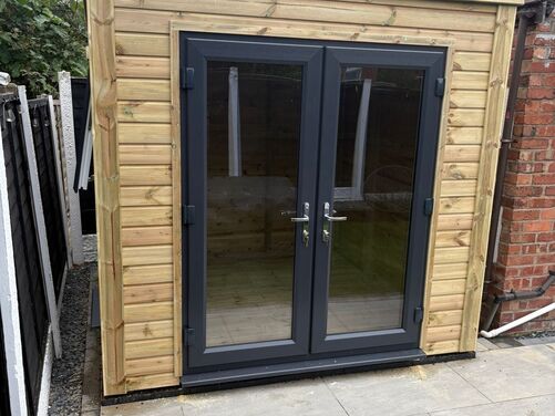 8x8 Pent Workshop/Home Office