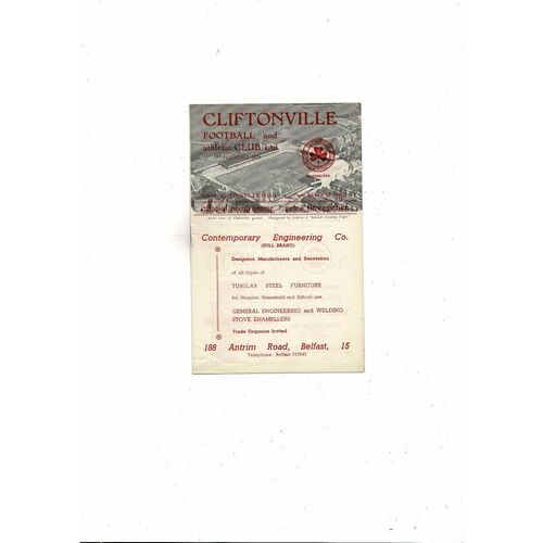 Cliftonville Football Programmes