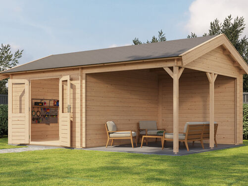 300cm x 400cm + 300cm Veranda