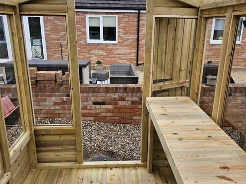 #A039 10x6 Apex Potting Shed