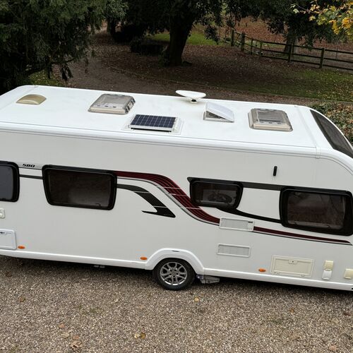2014 Swift Elegance 580 Caravan 4 Berth - ALDE - Motor Mover - Solar