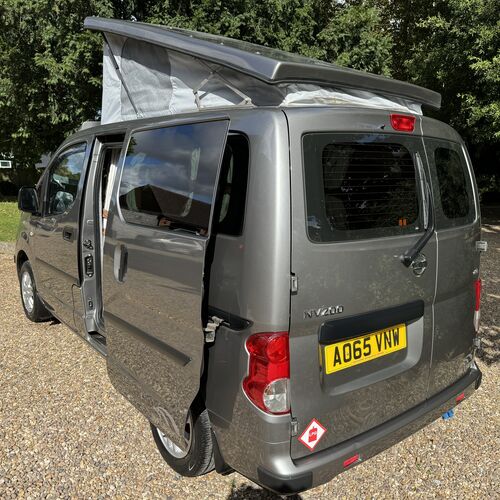 2016 Nissan NV200 TEKNA 1.5 DCi 2 Berth Camper Van Pro Conversion by Hillside Leisure