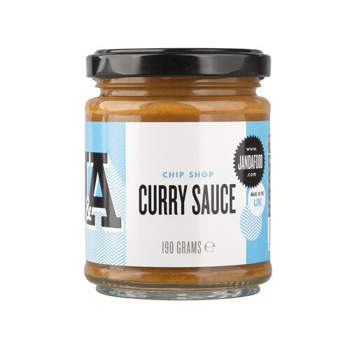 Chip Shop Curry Sauce Mild Curry Sauce by Jandafood 190g
