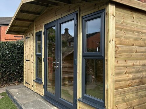 14x8 Apex Summer House Combi