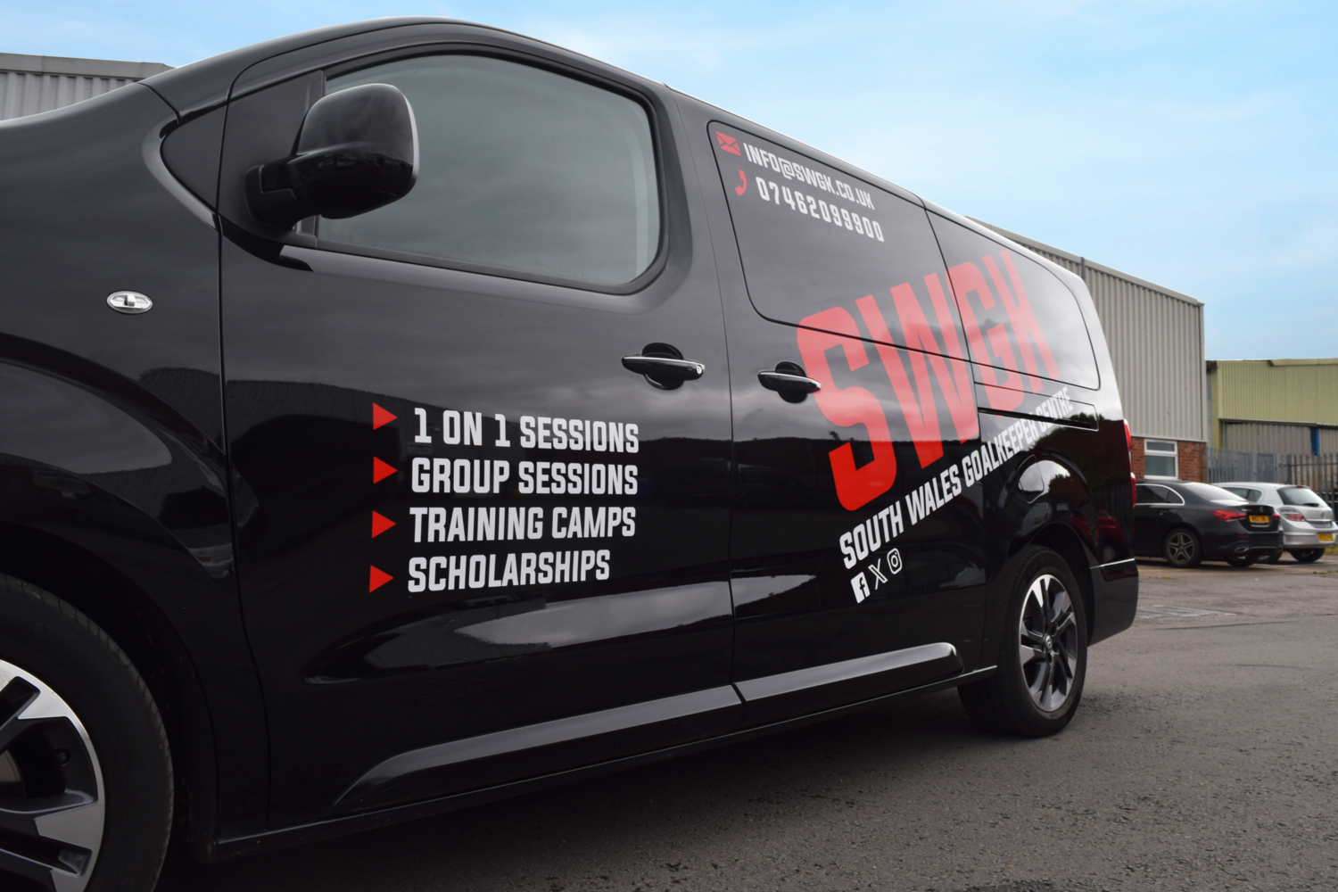 South Wales Goalkeepers Centre - Vauxhall Vivaro