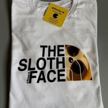 'The Sloth Face' Adults Tee