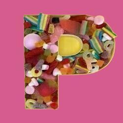 Sweet Filled Letter - P
