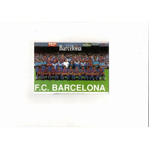 Sparta Prague v Barcelona European Cup Football Programme 1991/92