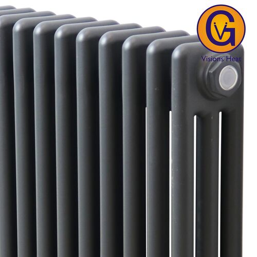 Visionsheat by ultraheat Column radiators - 3 Column Range - Anthracite Finish