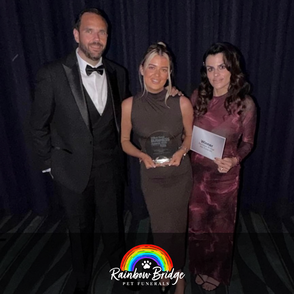 Rainbow Bridge Pet Funerals Wins Best Customer Service at Bolton Business Awards 2026 |