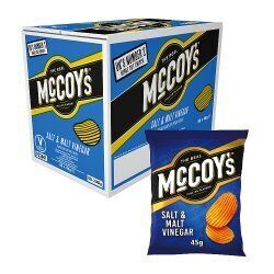 McCoy's Salt & Malt Vinegar Crisps
