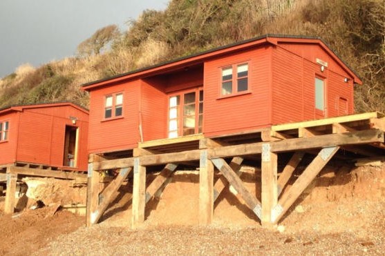 Shore up foundations of beach chalets
