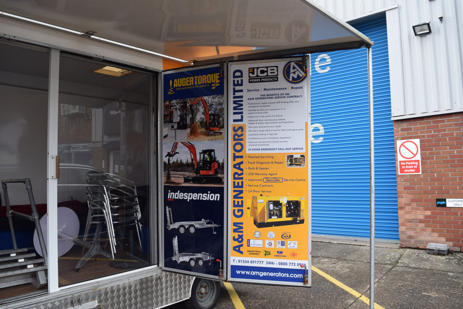 A & M Motors - Exhibition Trailer