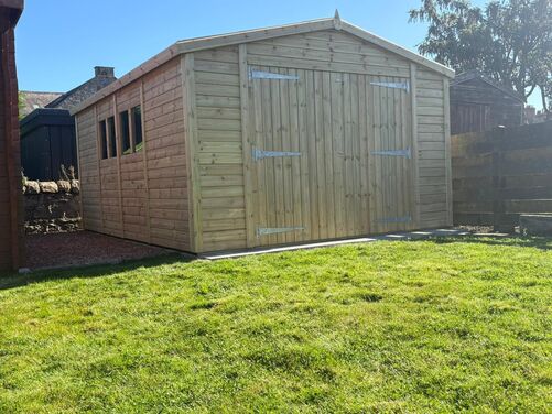 16x12 Apex Shed Workshop