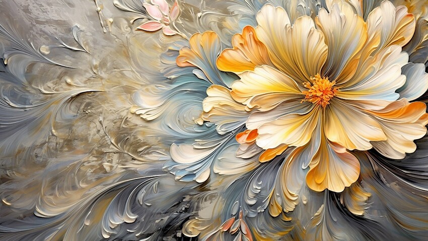 Decoupage, Acrylic & Relief Pictures on Canvas