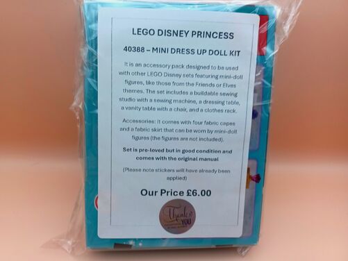 Lego® Disney™ Princess - Mini Dress Up Doll Kit