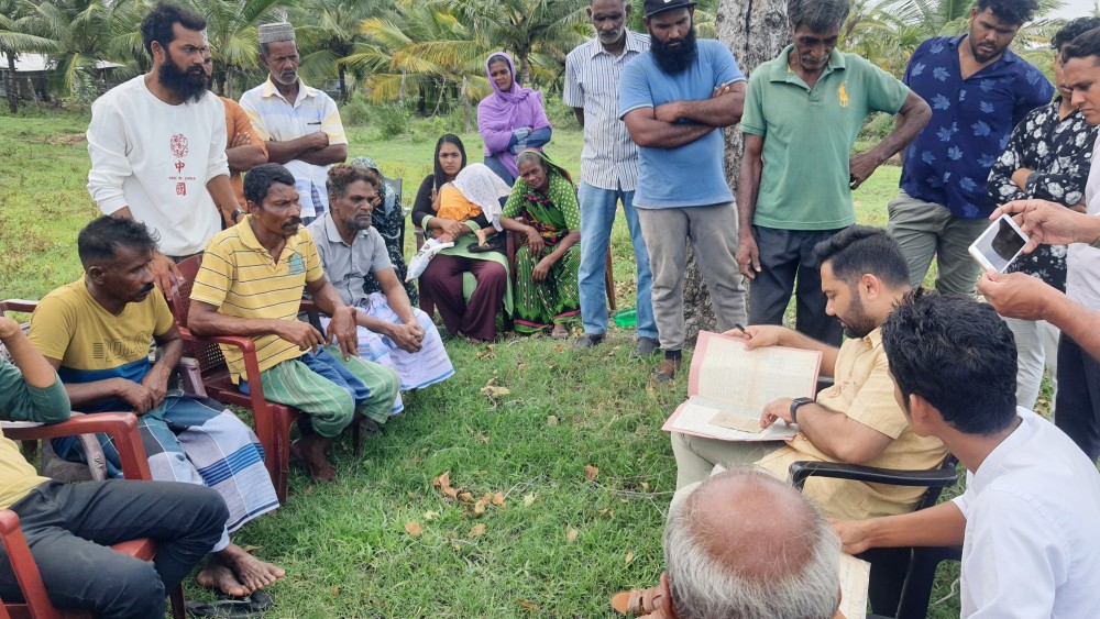 முத்துநகர் மக்கள் வெளியேற உத்தரவு - தீர்வு நடவடிக்கையில் இம்ரான் எம். பி. 