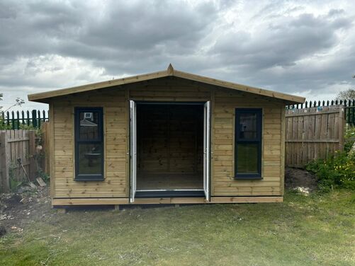 #PVC063 16x8 Apex Summer House