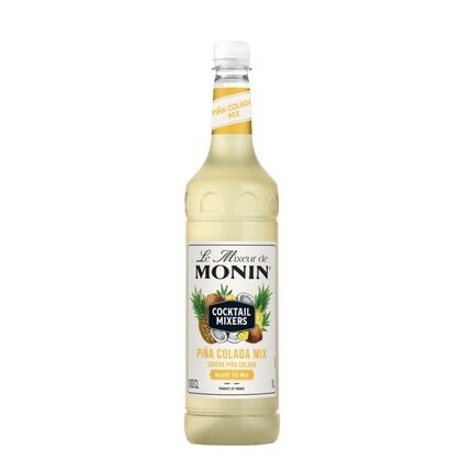 Monin Summer Cocktail & Mocktail Mix Bundle – 6 x 1L Bottles (Porn Star Martini, Piña Colada, Margarita, Mojito, Mai Tai, Daiquiri)