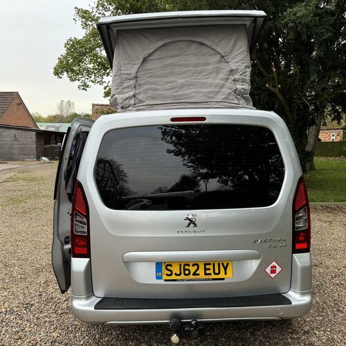 2012 Peugeot Partner Tepee Camper Day Van 2 Berth 1.6HDi Awning TowBar