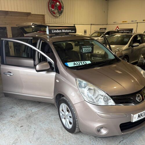 2011 (11) NISSAN NOTE ACENTA 1.6 5 DOOR AUTOMATIC