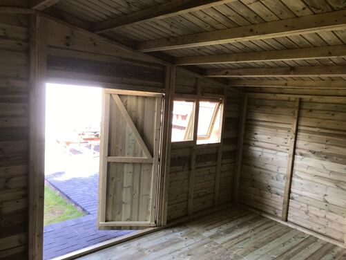 #A069 22x10 Apex Reverse Shed