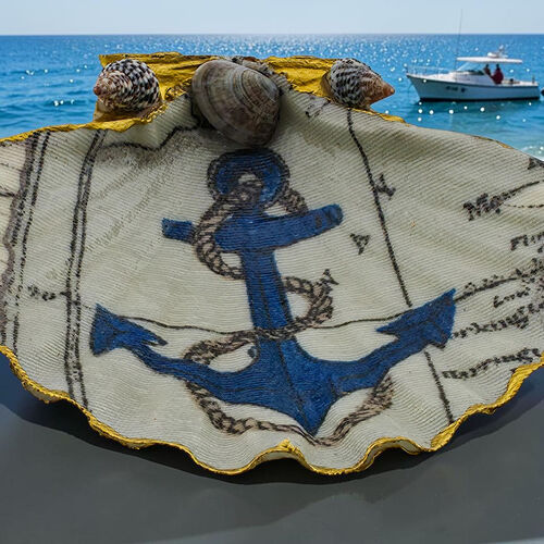 Handcrafted Scallop Shell Trinket Dish