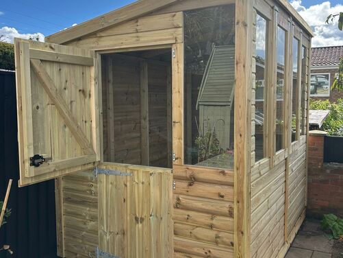 9x6 Pent Potting Shed