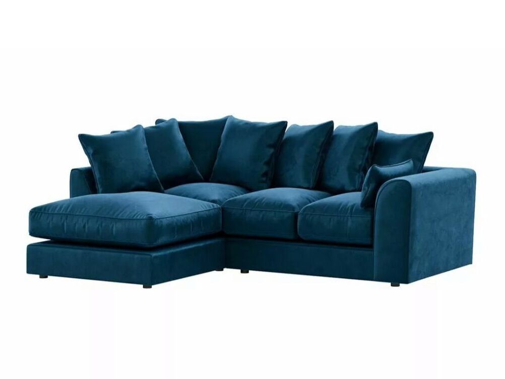 DYLAN CORNER SOFA IN PLUSH VELVET