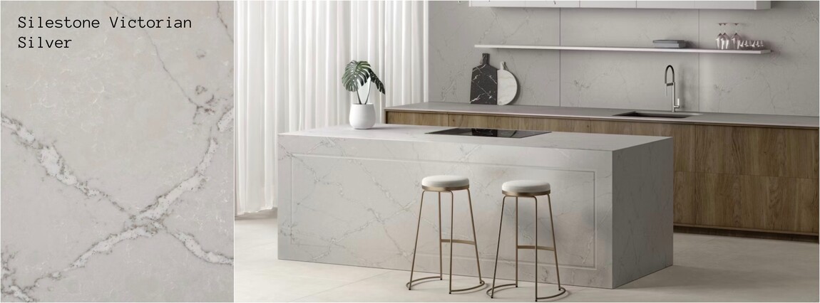 Silestone Victorian Silver