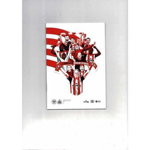 2023/24 Brentford v Newcastle United Football Programme