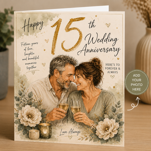 Photo Anniversary Cards
