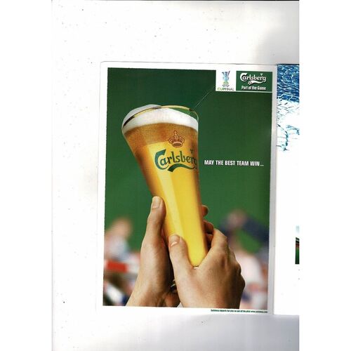 2005 CSKA v Sporting Lisbon UEFA Fairs Cup Final Football Programme