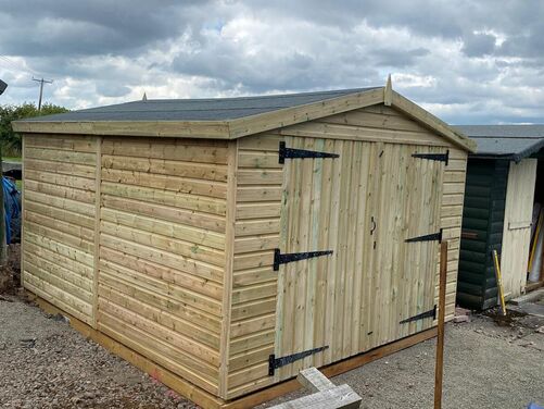 #A067 12x10 Apex Shed