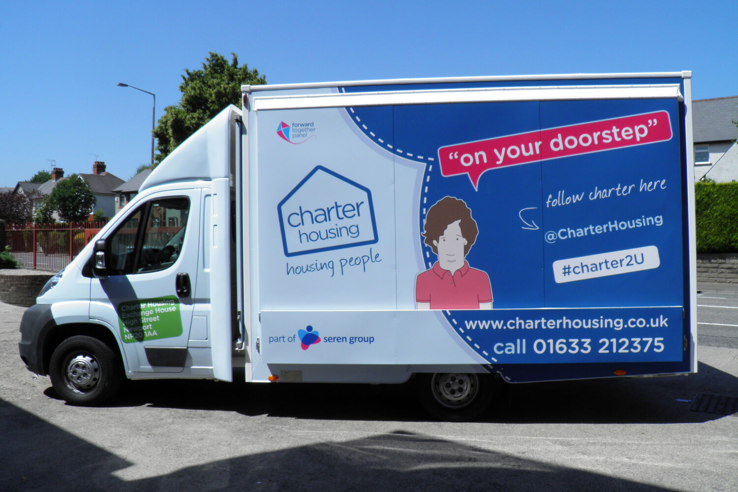 Pobl Group - Citroen Relay Cab Exhibition Trailer