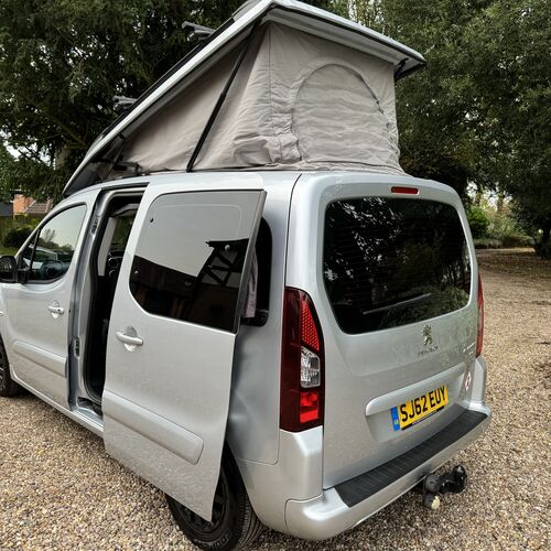 2012 Peugeot Partner Tepee Camper Day Van 2 Berth 1.6HDi Awning TowBar