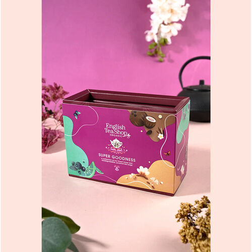 English Tea Shop Organic Super Goodness Pyramid Bags x 12