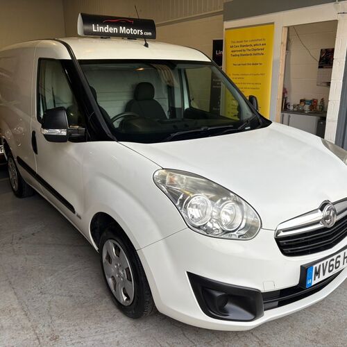 2016 (66) VAUXHALL COMBO 2000 1.3 CDTi DIESEL H1 SPORTIVE PANEL VAN