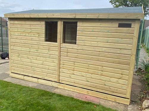 #A078 12x8 Apex Shed