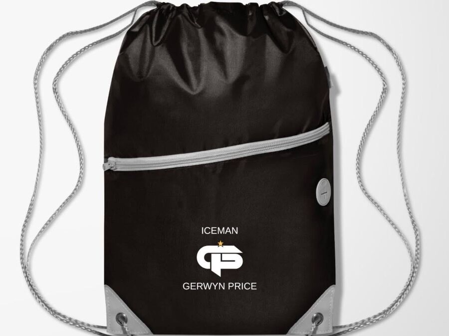 Iceman drawstring bag