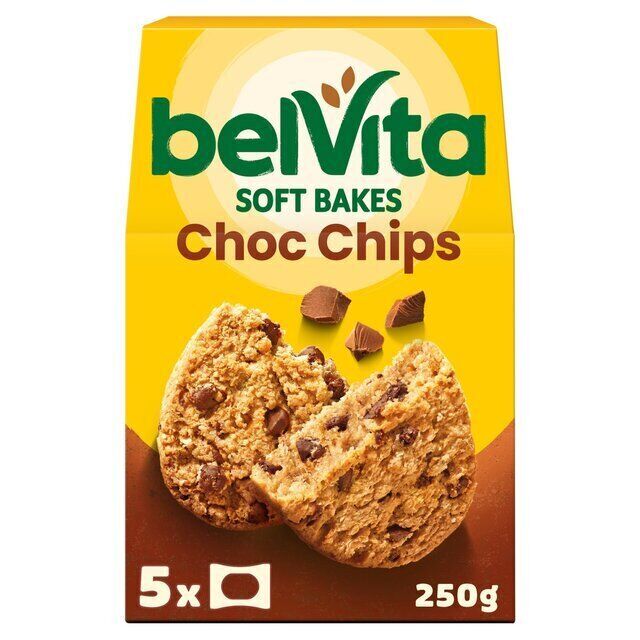 Belvita Breakfast Biscuits Soft Bakes Choc Chips