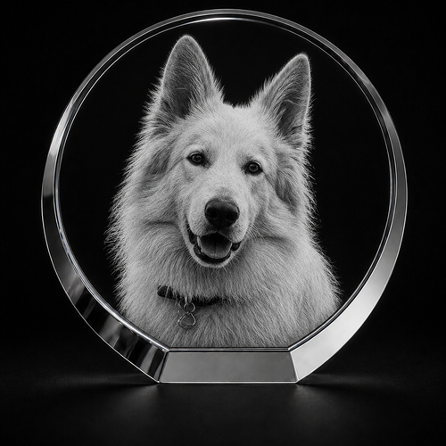 Pet 3D Crystal Gifts | 3d Crystal Shop | 3d crystal glass engraving | Personalised 3d engraving  | 3d crystal photo