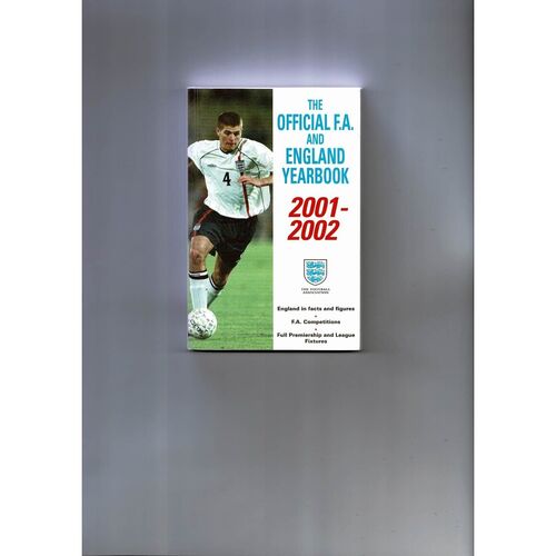 2001/02 The Official FA & England Year Book