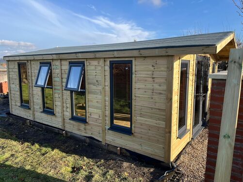 #PVC055 20x14 Apex Summer House