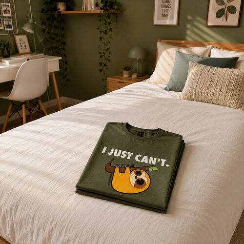 'I Just Can't Sloth' Adults T-Shirt