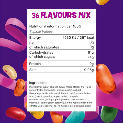 The Jelly Bean Factory Gourmet Jelly Beans Can 380g